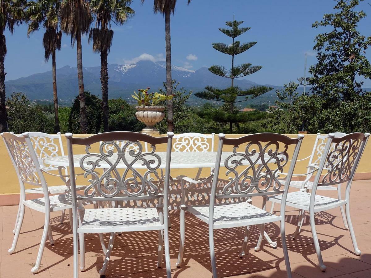 Villa Solaria Santa Venerina Exteriör bild